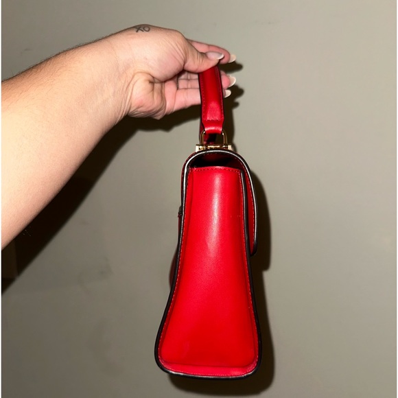 Michael Kors Mini Red Purse - Picture 4 of 9